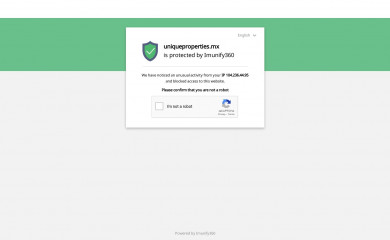 uniqueproperties.mx screenshot