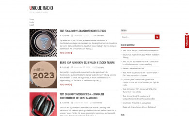 uniqueradio.nl screenshot