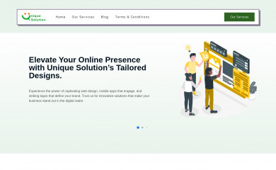 uniqueswebsolution.com screenshot