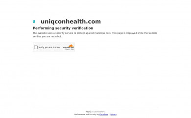 uniqconhealth.com screenshot