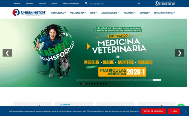 uniremington.edu.co screenshot