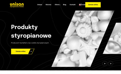 unisan.eu screenshot