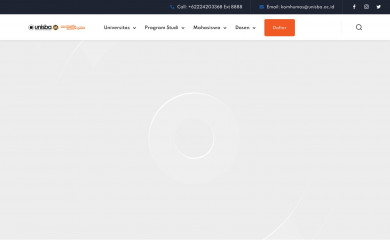 unisba.ac.id screenshot