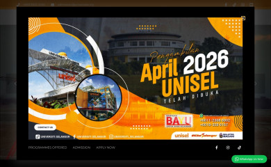 unisel.edu.my screenshot
