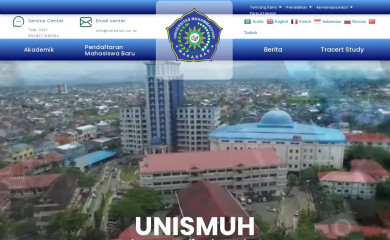 unismuh.ac.id screenshot