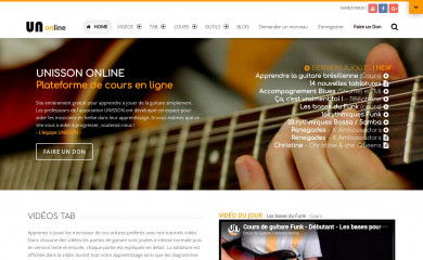 unisson-online.com screenshot