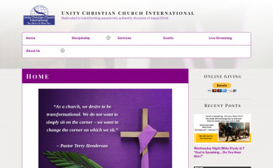 unitycci.org screenshot
