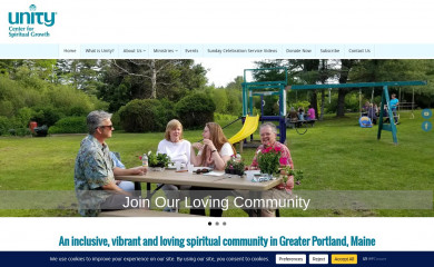 unitygreaterportland.org screenshot
