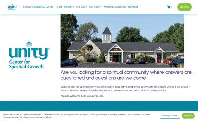 unitygreaterportland.org screenshot