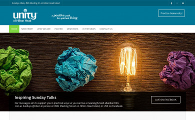 unityofhiltonhead.org screenshot