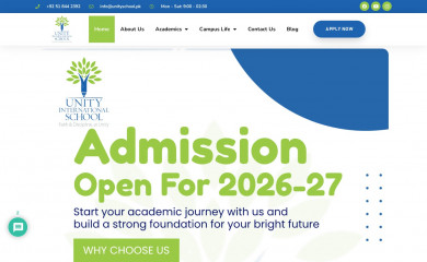 unityschool.pk screenshot