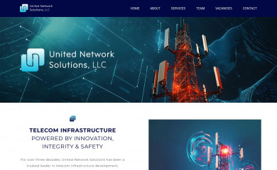 unitednetworksolutions.com screenshot