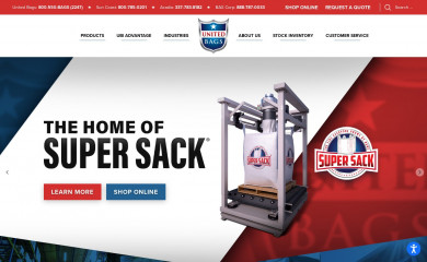 unitedbags.com screenshot