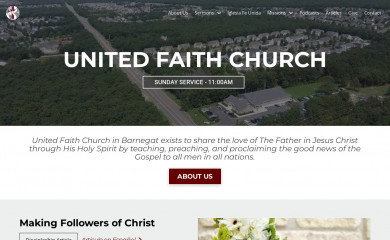 unitedfaithchurch.org screenshot