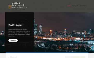 unitedlawyersandconsultants.com.au screenshot