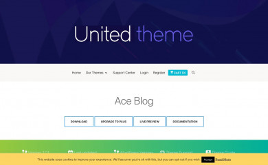 Ace Blog screenshot