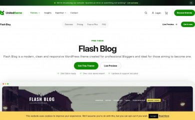 https://unitedtheme.com/themes/flash-blog/ screenshot