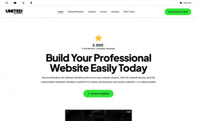 unitedthemes.com screenshot