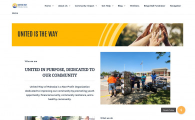 unitedwaymahaska.org screenshot