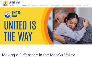 unitedwaymatsu.org screenshot
