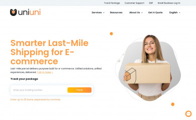 uniuni.com screenshot