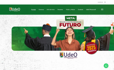 universidaddeoccidente.org screenshot
