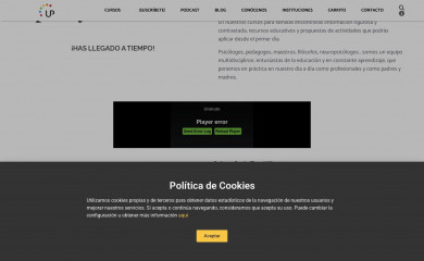universidaddepadres.es screenshot