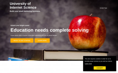 universityofinternetscience.com screenshot