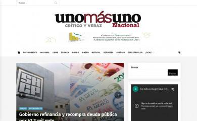 unomasuno.com.mx screenshot