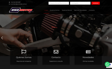 unomotor.com.ar screenshot