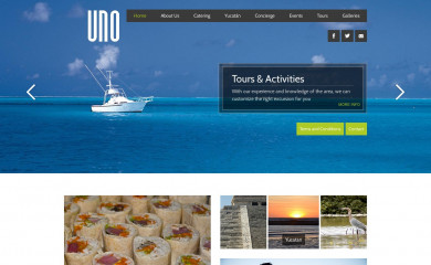 unoevents.com screenshot