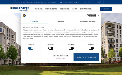 unoenergysavingsolutions.it screenshot