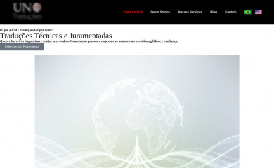 unotraducoes.com.br screenshot