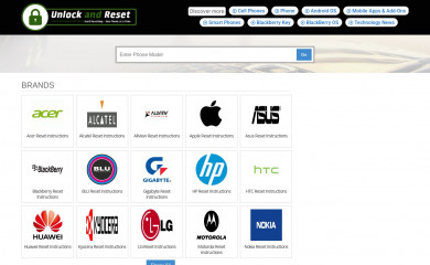 unlockandreset.com screenshot