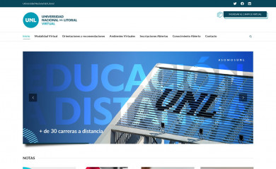 unlvirtual.edu.ar screenshot