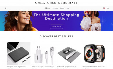 unmatchedgemsmall.shop screenshot