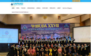 unpand.ac.id screenshot