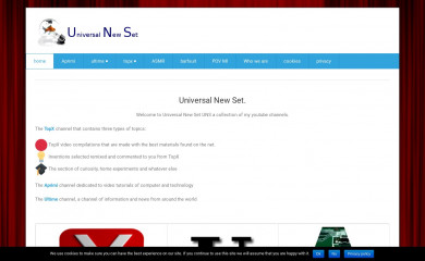 uns.it screenshot