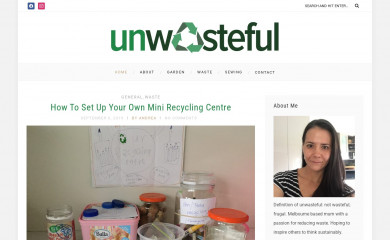 unwasteful.com.au screenshot