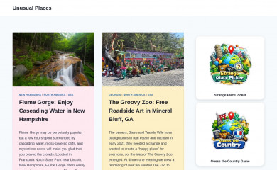unusualplaces.org screenshot