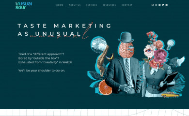 unusualsour.com screenshot