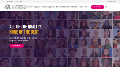 uopeople.edu screenshot