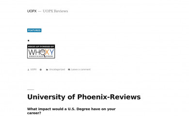 uopxinternational.com screenshot