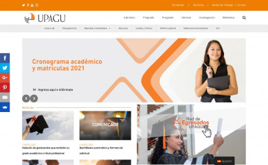 http://upagu.edu.pe screenshot