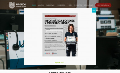 upateco.edu.ar screenshot