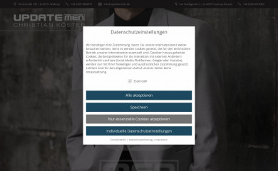 update-men.de screenshot