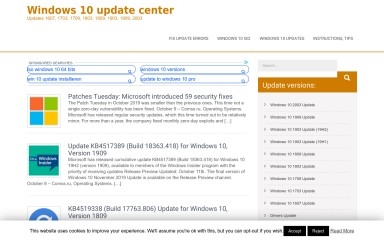 update10.info screenshot
