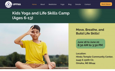 upfna.org screenshot