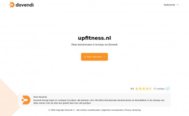 upfitness.nl screenshot