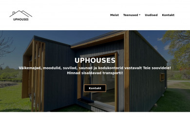 uphouses.ee screenshot